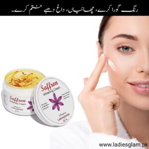 saffron whitening cream
